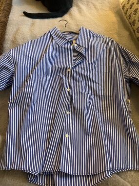 Arlo Mott button up cropped NWT